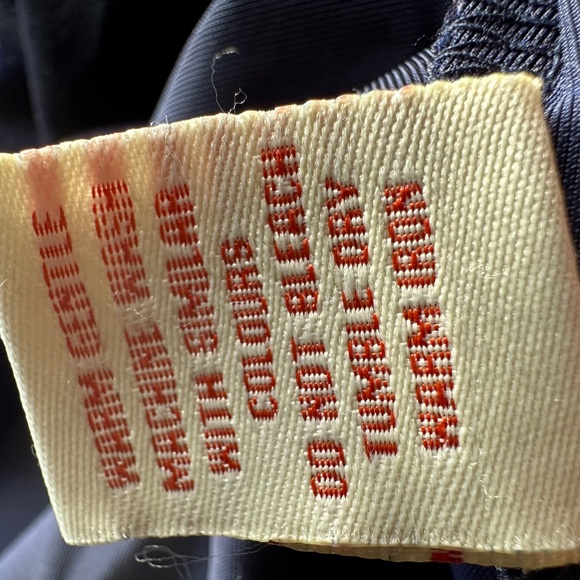 NWTAryeh Dark Blue Velvet Keyhole Dress Sz S Poly/Spandex Flare Sleeve Zip Back - Picture 8 of 10